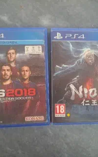 بازی ps4 Pes2018 Nioh
