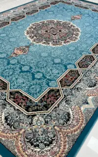 فرش هالیدی آبی