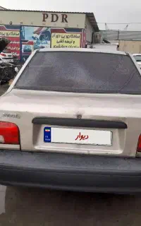 پراید مدل ۸۴ رنگ بژ