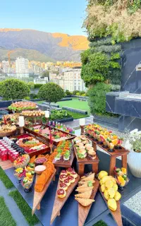 سفارش فینگرفود،دسر،سینی مزه و میوه برای مجالس
