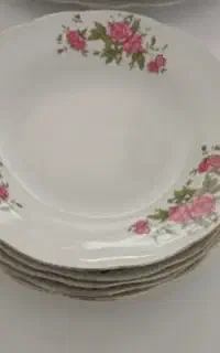 بشقاب گل سرخ