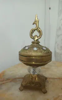 دو عدد قندان برنز اصل