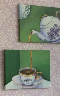 تابلو و دیوارکوب سفالی