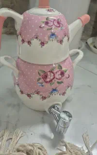 کتری و قوری رو گازی چینی