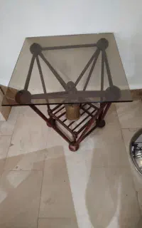 میز چوبی جنس راش