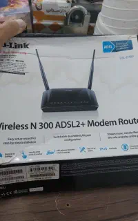 مودم مدل D-Link و عمود بر