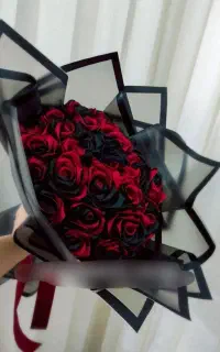 دسته گل روبانی جذاب با رنگبندی مختلف سفارش سراسری
