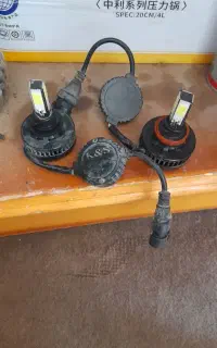 لامپ هد لایت تک کنتاک یخی،اصل
