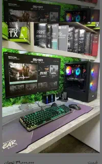 کیس اسمبل‌شده گیمینگ با گارانتی اهواز