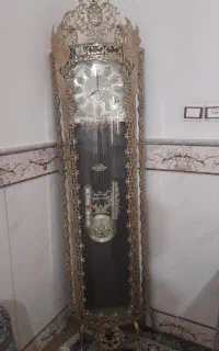 ساعت ایستاده برنز