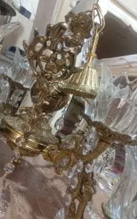سه عدد لوستر برنز  اصل وسنگین