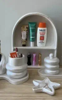 اکسسوری .ست ارایشی. گلدان.سینی.قاب عکس