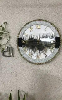 ساعت و جاکلیدی دستساز رزینی