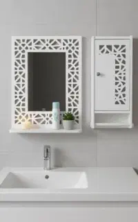 آینه تک و آینه باکس دار در طرح و ابعاد مختلف