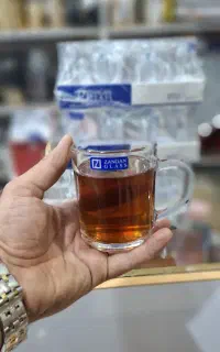 لیوان دسته دار طرح فرانسه (۶عددی)