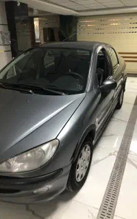 خودرو ۲۰۶ صندوق دار دو گانه سوز