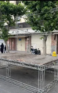 اجرا و نصب اسپیس و داربست