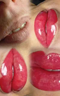 کلیه خدمات آرایش دائم صورت وپیرسینگ