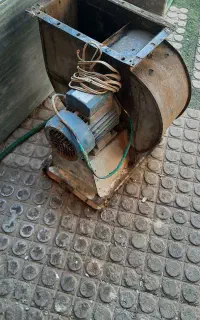 سانتریفیوژ هواکش دور بالا و کانال بصورت کامل