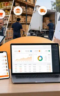 ویزیتور ، انبار و پخش را یکجا مدیریت کنید