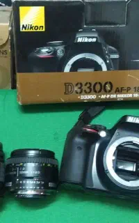نیکون D3300 با دو عدد لنز