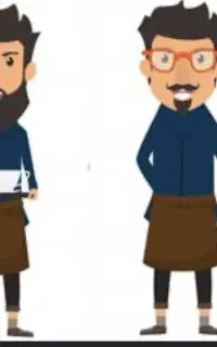 کارگرساده برای کار در کافه