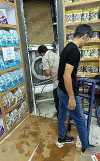 تعمیرات ونصب کولراسپیلت وپنجره ایی یخچال لباسشویی
