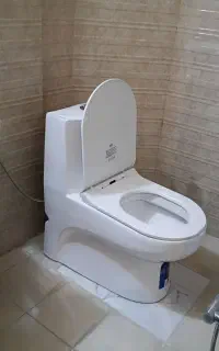 نصب توالت فرنگی و شیرالات.