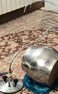 دیگ زودپز با لوله آلومینیومی