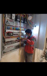 برقکار برقکش رفع اتصالی نصاب لوستر لاین نوری سیمکش