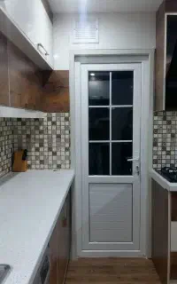 درب و پنجره دوجداره UPVC و کرکره برقی