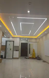 برقکاری نصب لاینر  لاین نوری و نورپردازی سقف