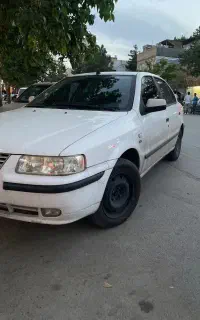 سمند lx مدل۹۸ بدون رنگ سفید