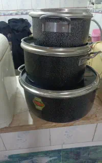 قابلمه تفلون و‌چرخ گوشت