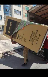 کارگر باربری اتوبار ماشین بار نیسان بار وانت تلفنی