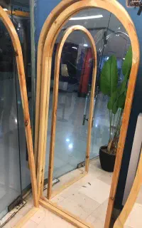 آینه قدی چوبی