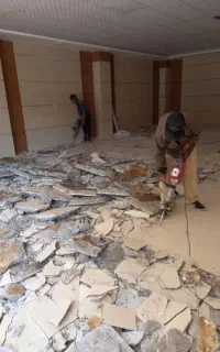 تخریب سقف اوپن دیوار حمام آشیزخانه کف بنن کنی