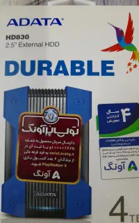 هارد اکسترنال ۴ ترا ای دیتا مدل ۸۳۰