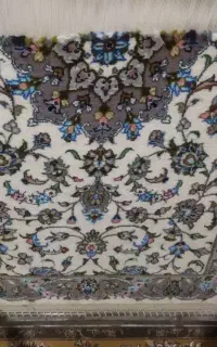 کناره 3 متری کرک و ابریشم همراه دستگاه ورنگ