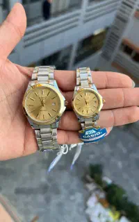 ساعت ست شیک کاسیو فلزی Casio تاریخ دار