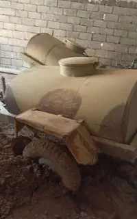 تانکر چرخ دار