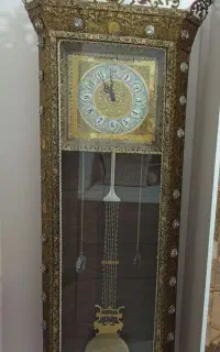 ساعت ایستاده برنز