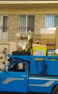 باربری ، نیسان و وانت ، حمل اثاثیه با کارگر باربری