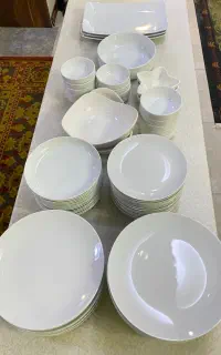 ست چینی سفید-۳دست