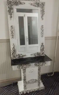 فروش یکدست آینه شمعدان