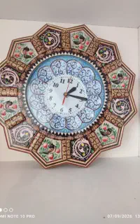 ساعت مینا کاری و خاتم کاری