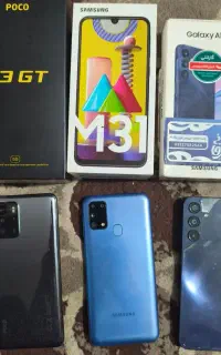 سامسونگA15وM31با128گیگ رم6 و پوکوx3Gt 5Gبا128رم8