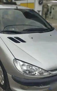 پژو ۲۰۶ مدل ۸۵ تیپ ۲ سالم و بی ضربه