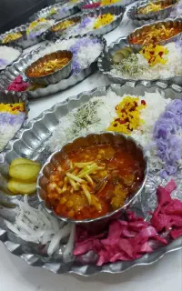 غذا اماده هتل قائم  چلو جوجه و مرغ  و کوبیده۲۹۰