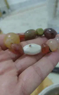 سنگ عقیق انگشتر کهنه مهره